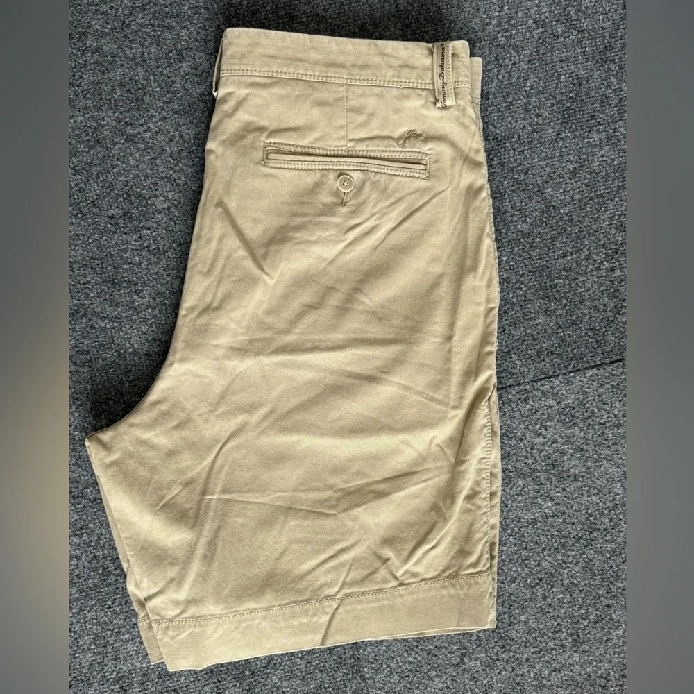 Men's Tommy Bahama Tan Casual Khaki Style Shorts, Sz 36